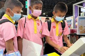 บรรยากาศในงานมหกรรมวิทยาศาสตร์และเทคโนโลยีแห่งชาติ ประจำปี 2 ... พารามิเตอร์รูปภาพ 55